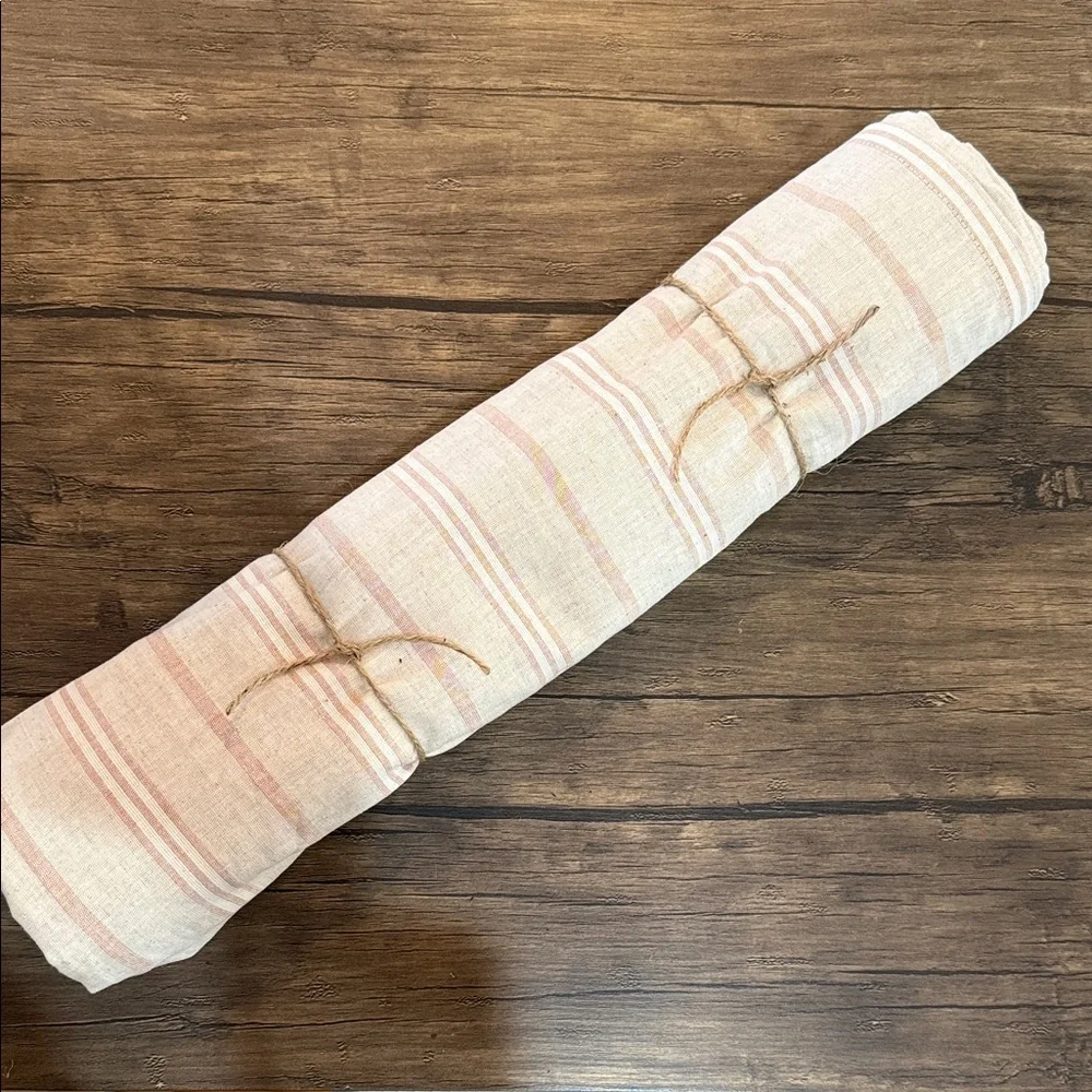 Hearth & Hand With Magnolia Striped Shower Curtain. 70” x 72”